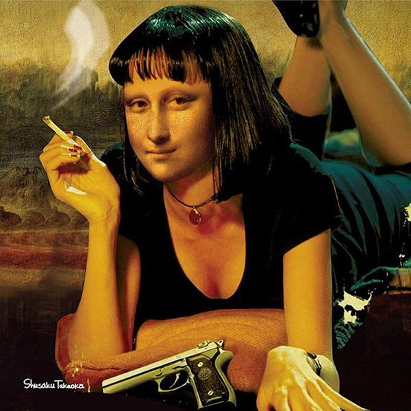 趣看｜碰撞艺术：世界名画融入现代都会生活