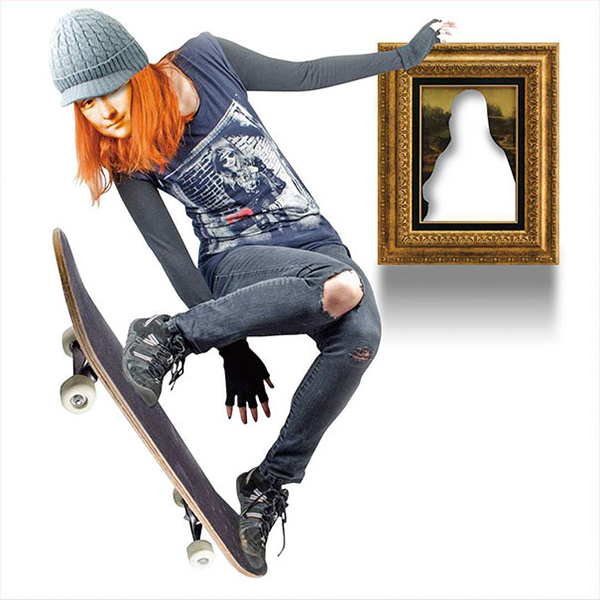 趣看｜碰撞艺术：世界名画融入现代都会生活