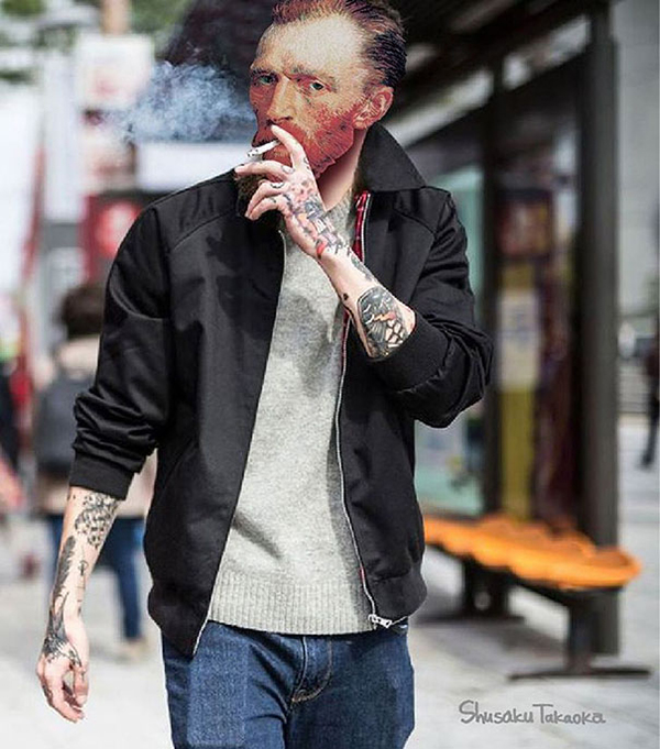 趣看｜碰撞艺术：世界名画融入现代都会生活