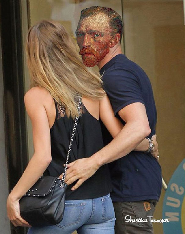 趣看｜碰撞艺术：世界名画融入现代都会生活