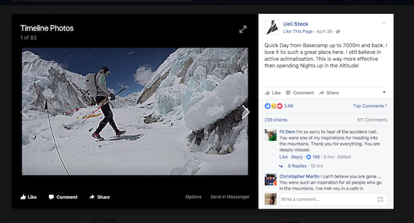 “瑞士机器”命断珠峰，而我又想起了珠峰那些“遗体路标”