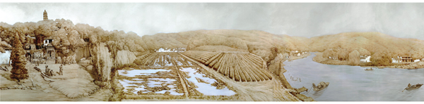 看展览｜200米油画长卷再现上世纪江南市井中的三百六十行