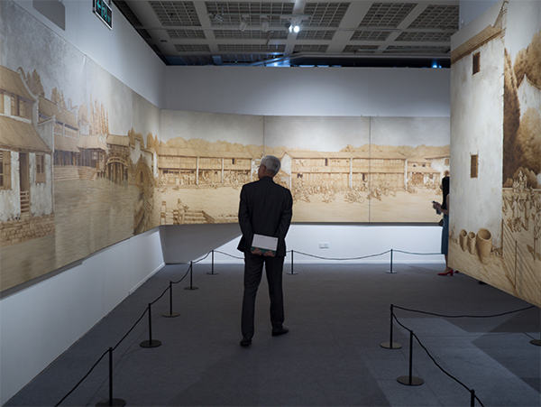 看展览｜200米油画长卷再现上世纪江南市井中的三百六十行