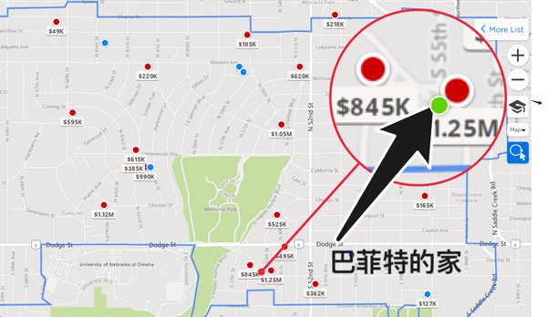 巴菲特住了59年的豪宅探营：估值87万美元，前年请了保安
