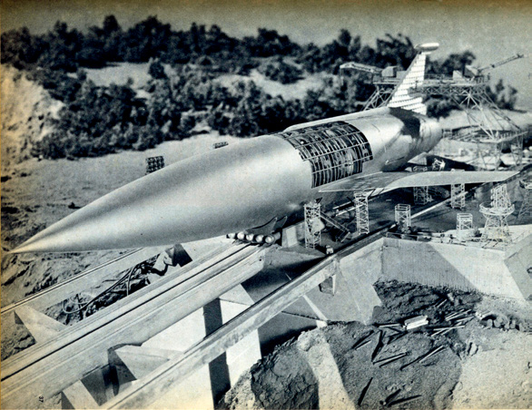 老电影中的宇宙飞船