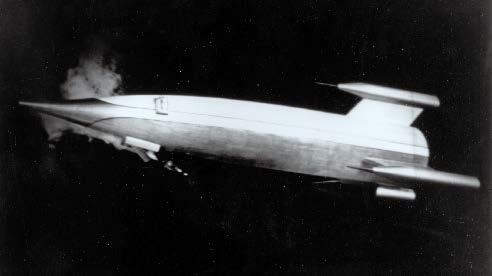 老电影中的宇宙飞船