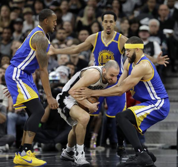 勇士4比0横扫马刺挺进总决赛！这会是吉诺比利的生涯绝唱吗