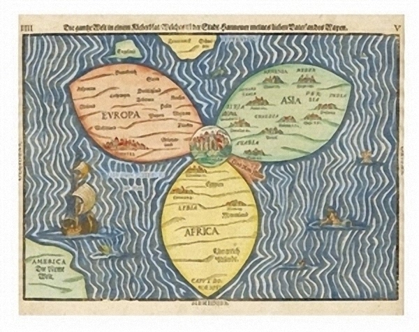 地图书籍特写：历史上有多少奇葩地图？