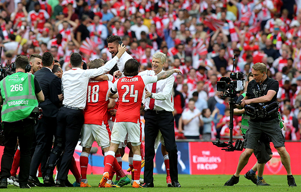 “争四狂魔”虽已成过去，足总杯上的阿森纳一样惹不起