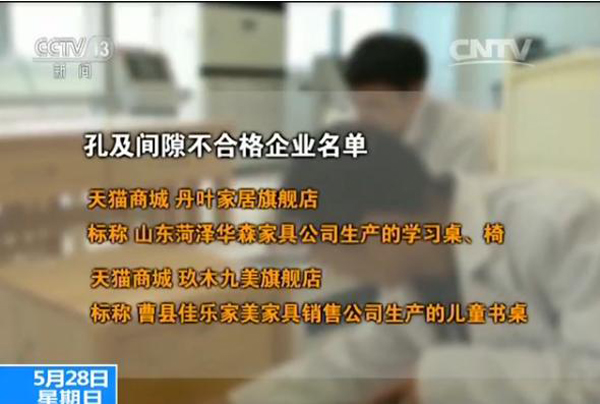 央视曝光：儿童家具抽检过半不合格，有的重金属超标40倍