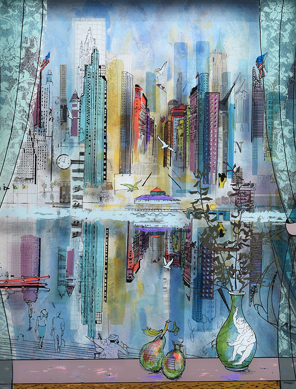 趣看｜在玻璃上涂绘，让它们成为灵动的3D窗花