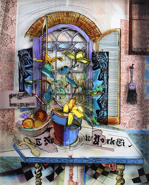 趣看｜在玻璃上涂绘，让它们成为灵动的3D窗花