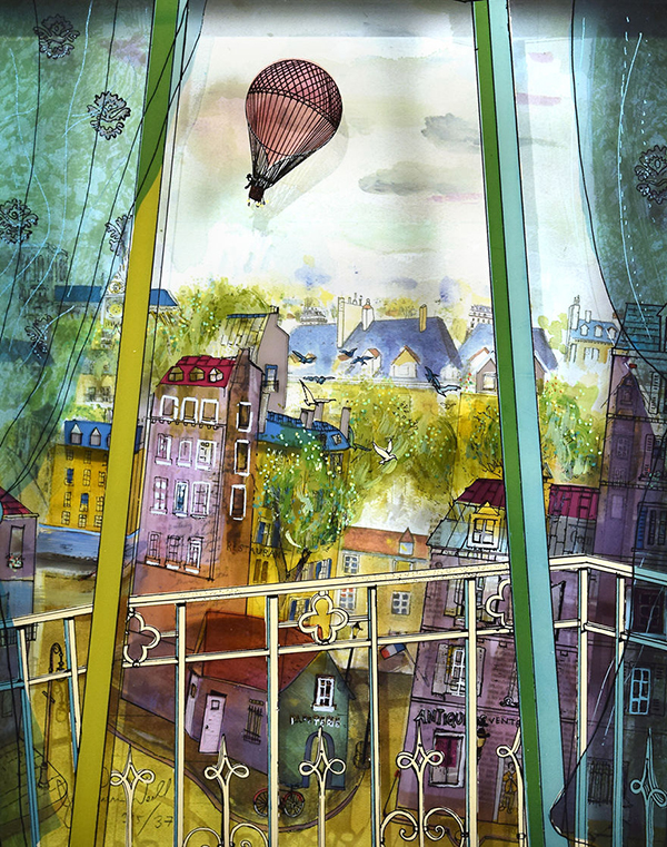 趣看｜在玻璃上涂绘，让它们成为灵动的3D窗花