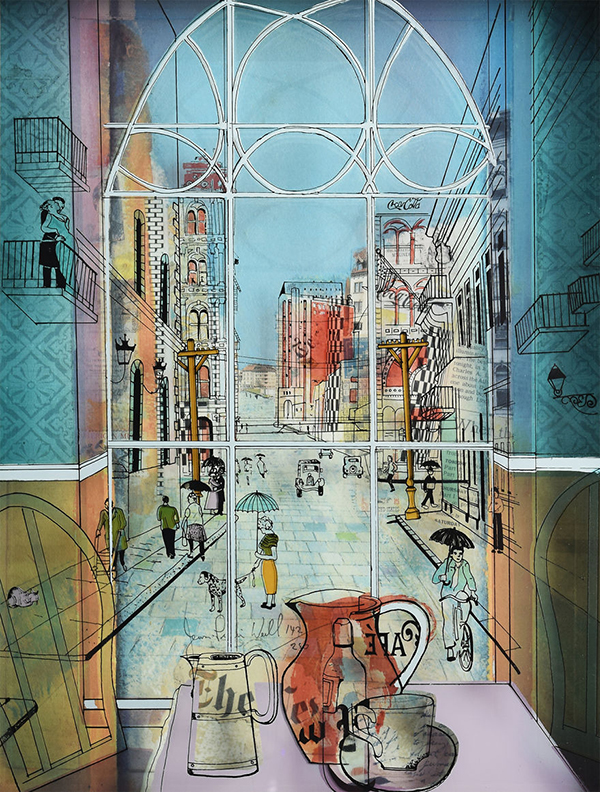 趣看｜在玻璃上涂绘，让它们成为灵动的3D窗花