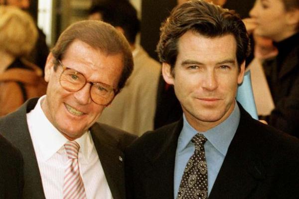 皮尔斯·布鲁斯南：罗杰·摩尔是007与“圣徒”的结合