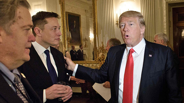 企业家们谴责特朗普退出巴黎协定，马斯克退出特朗普顾问团