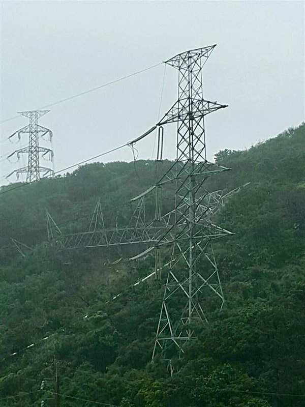 暴雨致台湾核电站停机？其实是输电塔倒了，与核岛无关
