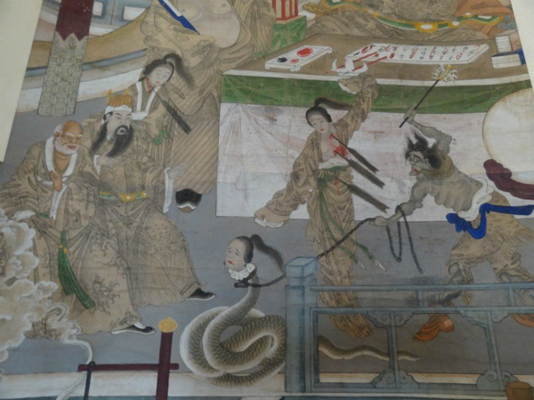 讲座︱法国汉学家戴文琛：十王画里的唐太宗入冥和郗氏变蟒