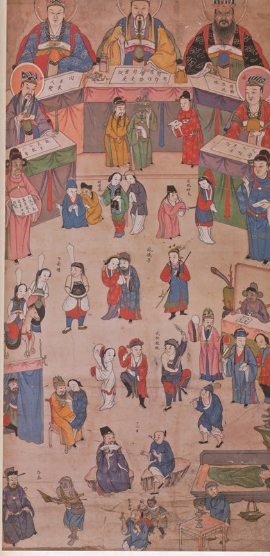 讲座︱法国汉学家戴文琛：十王画里的唐太宗入冥和郗氏变蟒