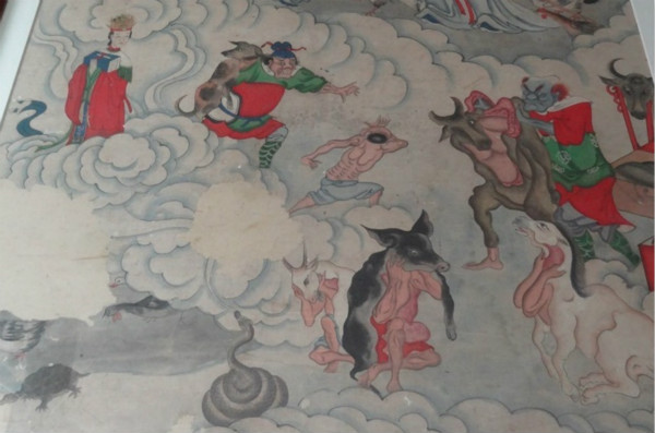 讲座︱法国汉学家戴文琛：十王画里的唐太宗入冥和郗氏变蟒