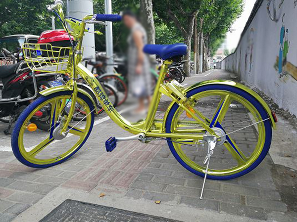 共享单车颜色没用完：土豪金版爆红，公司称下代颜色还可能变