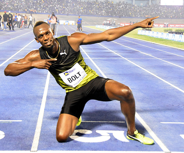 博尔特上演家乡最后一战！见证闪电，人类还剩最后两个月