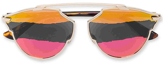 大明星都戴浅色太阳眼镜了，你还在戴“黑超”装神秘么