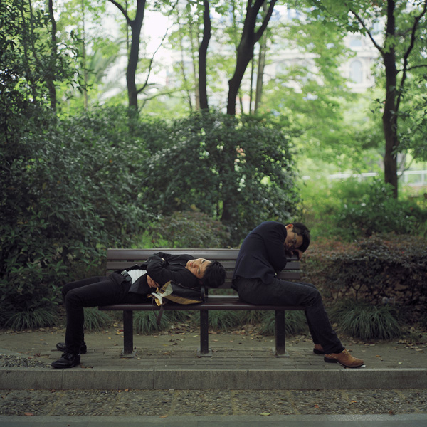 看展览｜逛公园时我只比别人多带了一台相机