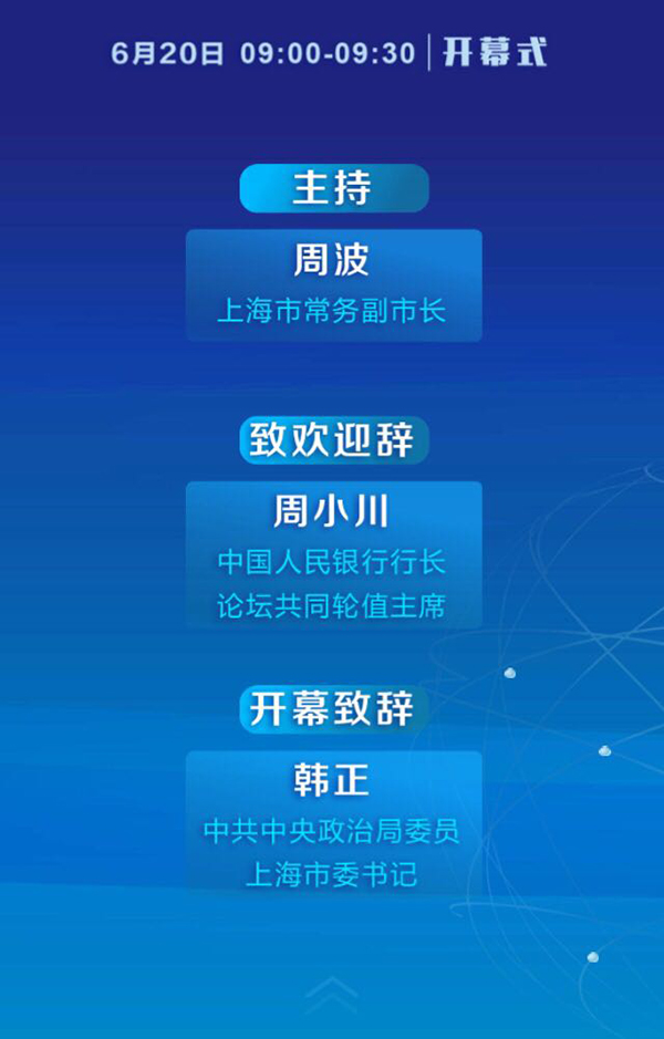 陆家嘴论坛今起开幕，议题更聚焦议程更紧凑（附最新议程）