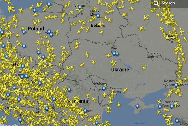 当我们的飞行时间越来越长，有时只因为国际政治在翻云覆雨