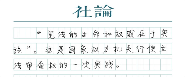 “充分激活”立法审查