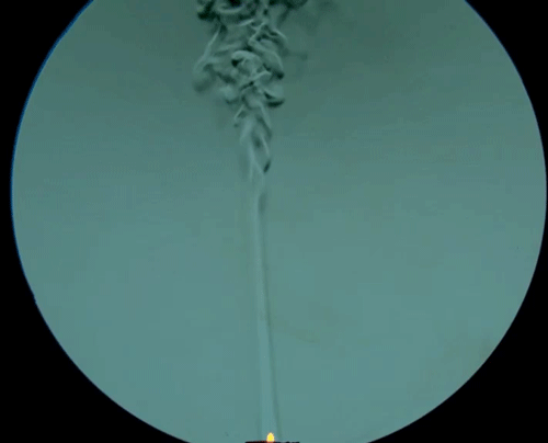 趣看｜纹影摄影，肉眼下看不见的气流慢动作