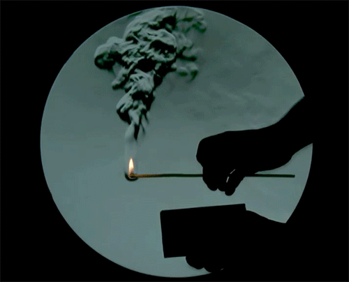 趣看｜纹影摄影，肉眼下看不见的气流慢动作