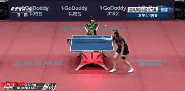 丁宁4比1再胜平野美宇，女乒队长1个月内“打服”她两次