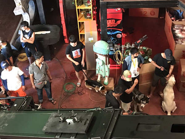 探班｜这部电影的主演居然可以随便摸