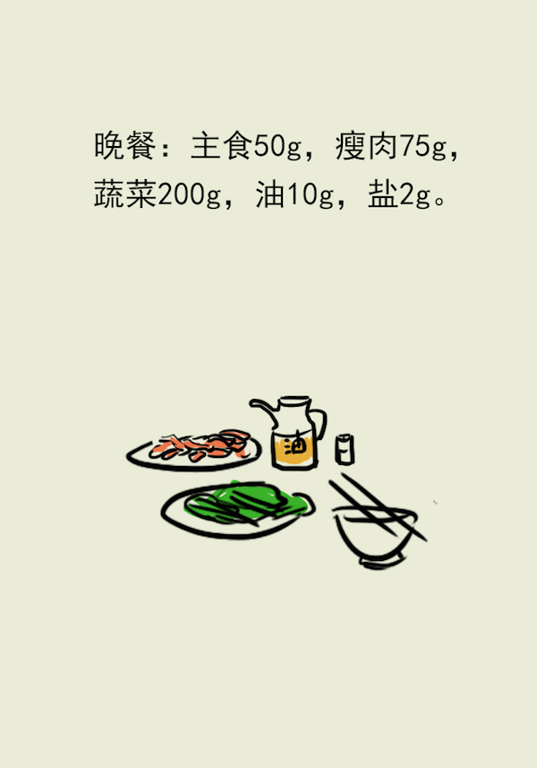 漫画｜想成功减肥，照着这个模板吃