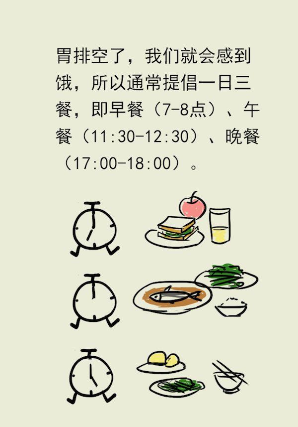 漫画｜想成功减肥，照着这个模板吃