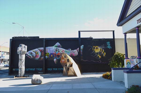 壁画艺术之旅为濒危动物发声