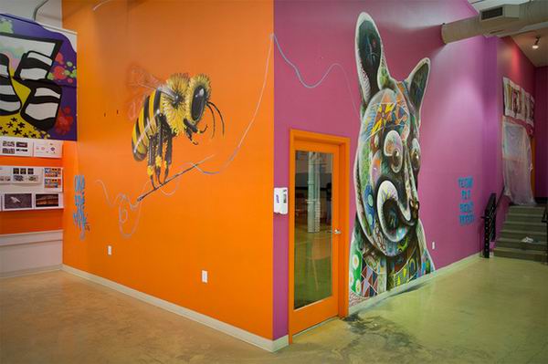 壁画艺术之旅为濒危动物发声