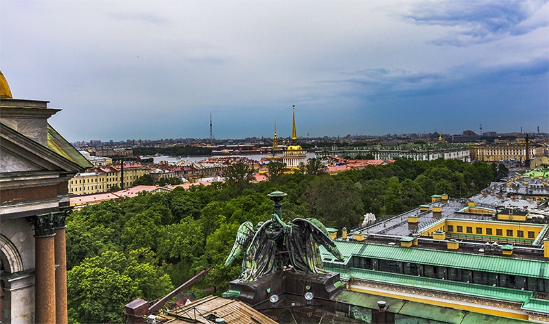 登上圣以撤大教堂之顶