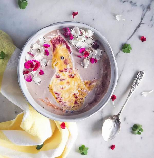 吃一碗这样的梦幻奶昔，是每个孩子的夏日梦想吧