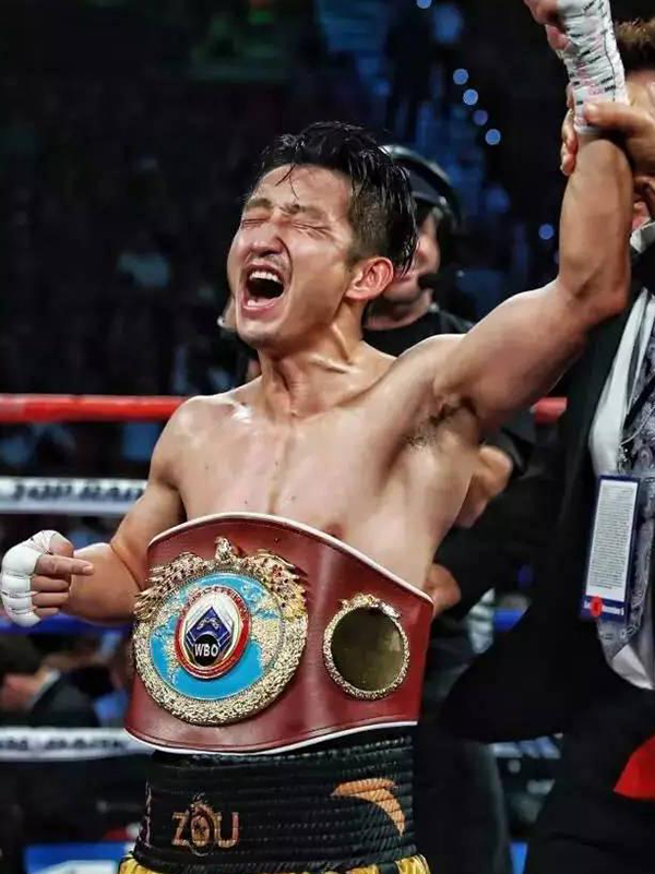 日本拳王叫嚣在中国干掉邹市明，邹市明：不会让国人失望