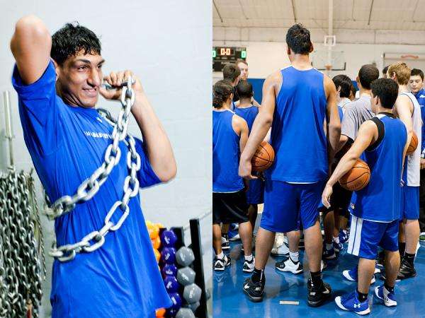 “印度姚明”的逐梦之旅：每当丁彦雨航进攻，他都用力喝彩