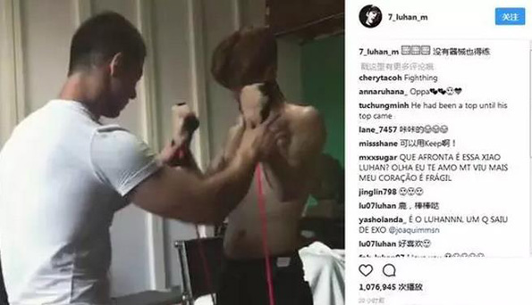 鹿晗练成肌肉型男了，他的健身法则藏着什么秘密