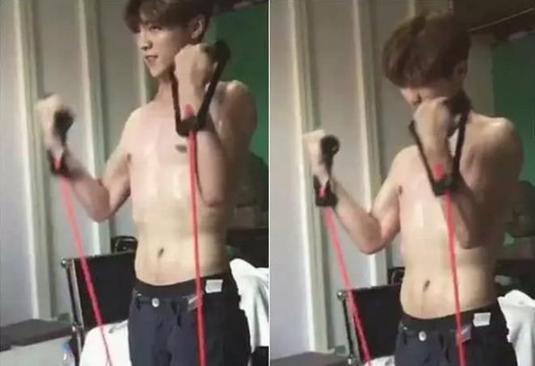 鹿晗练成肌肉型男了，他的健身法则藏着什么秘密
