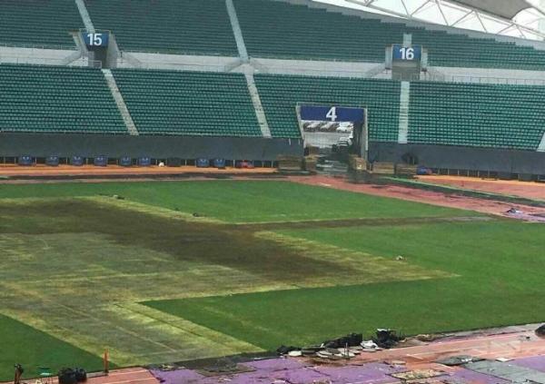 明星演唱会再度损毁球场草皮，这次轮到黑龙江球迷“哭了”