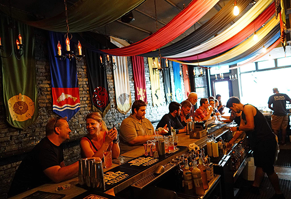 趣看｜只与《权力的游戏》第七季同步，华盛顿开了一间快闪吧