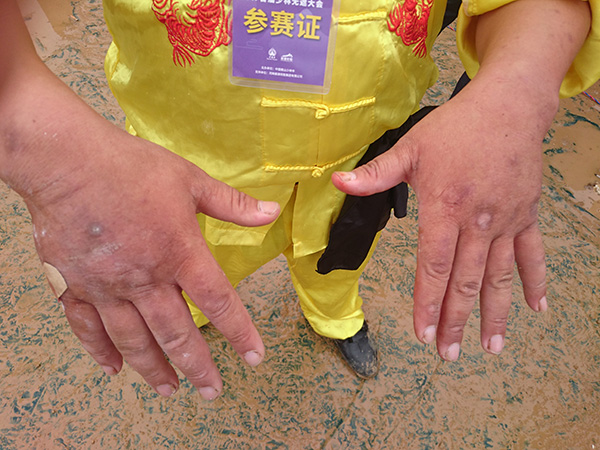 少林无遮大会变“东方奥运会”，耍石锁铁砂掌的练家子有话说