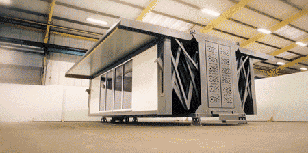 趣看｜10分钟折叠如汽车人变身，黑科技打造移动住宅新体验