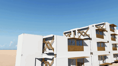 趣看｜10分钟折叠如汽车人变身，黑科技打造移动住宅新体验